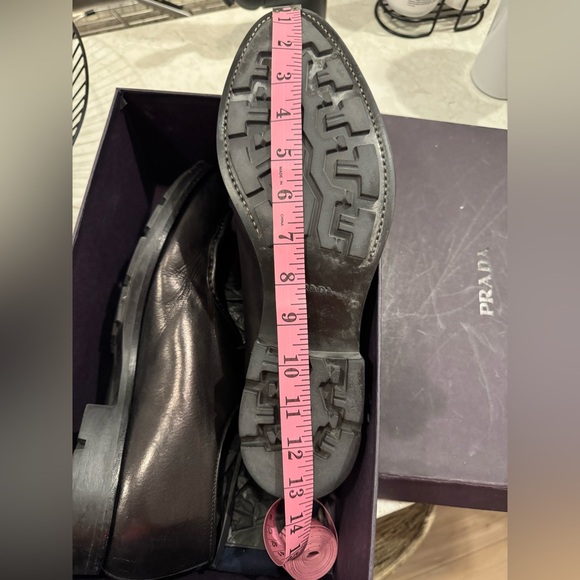 PRADA Lux Calf Lace Up size 11 - Picture 8 of 9